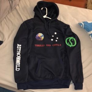 Thrills and Chills Astroworld Hoodie Size M